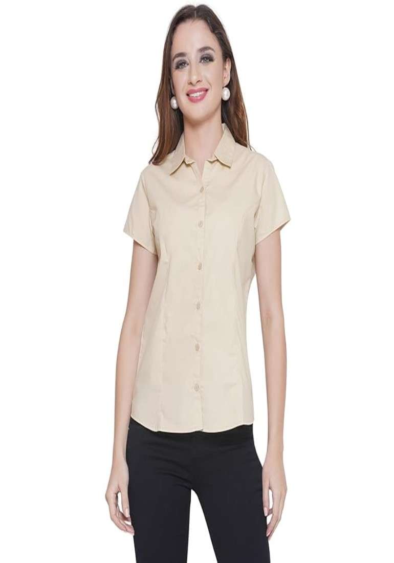  POLYCOTTON HALF SLEEVES FORMAL SHIRT 